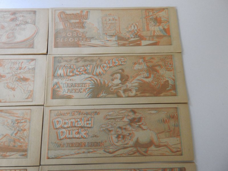 Walt Disney's Comics- Cheerios VTG 50's 3-D Mini-Comics (10) NICE S...