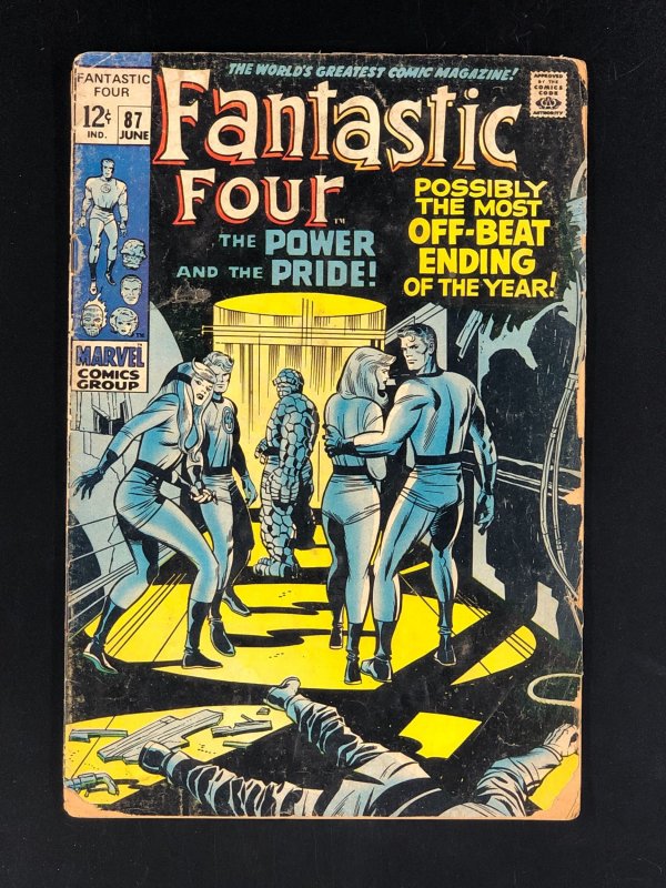 Fantastic Four #87 (1969) GD-