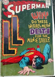 Superman #204(DC,1968) Condition GD/VG