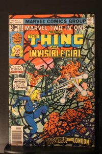 Marvel Two-in-One #32 1977 High-Grade NM- or better! Spider-Girl, Invisible Girl