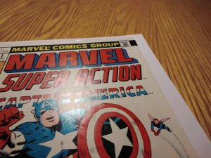 Captain America Marvel Super Action #1 (1977) Avengers Black Panther Thor