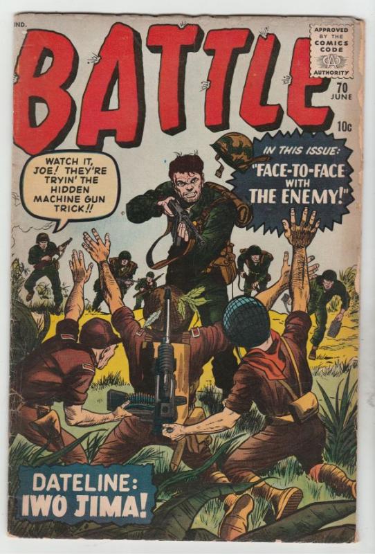 All Brand-New Battle Adventures #70 (Jun-60) VG/FN Mid-Grade 