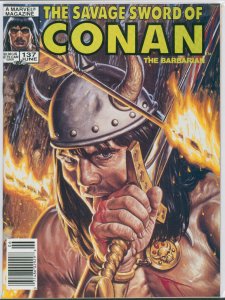 Savage Sword of Conan #137 Marvel Comics 1987 VF-