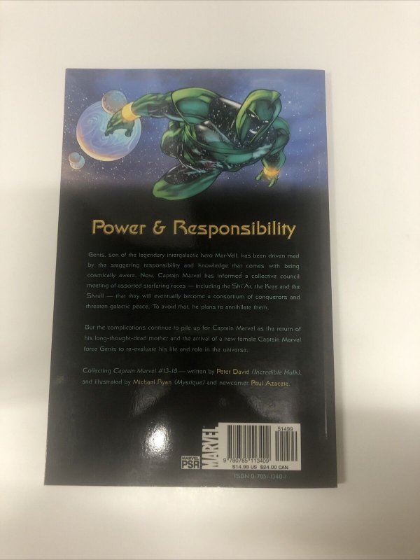 Captain Marvel Crazy Like a Fox (2004) Vol #3 Marvel Comics Peter David•Stomoyor