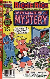 RICHIE RICH VAULTS OF MYSTERY (1974 Series) #36 Near Mint Comics Book 