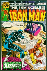 Iron Man 86 NM 9.4 1st Blizzard Marvel 1976