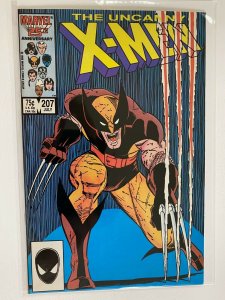 The Uncanny X-Men #207 Direct Edition 8.0 VF (1986)