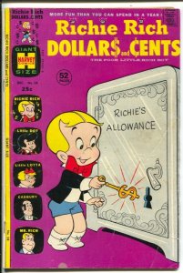 Richie Rich Dollars and Cents #58 1973-Harvey-Little Dot-Little Lotta-FN