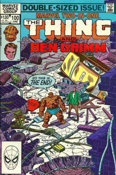 Marvel Two-In-One (1974 series) #100, VF- (Stock photo)