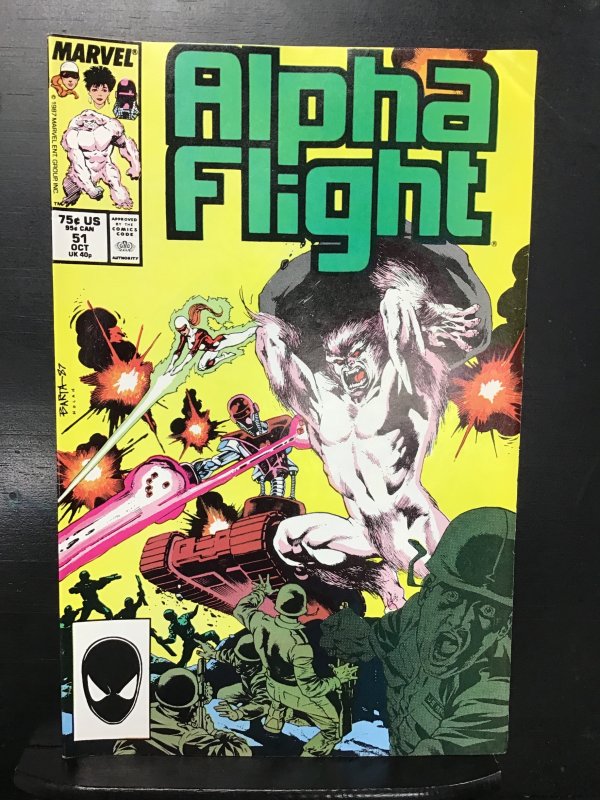 Alpha Flight #51 (1987)vf