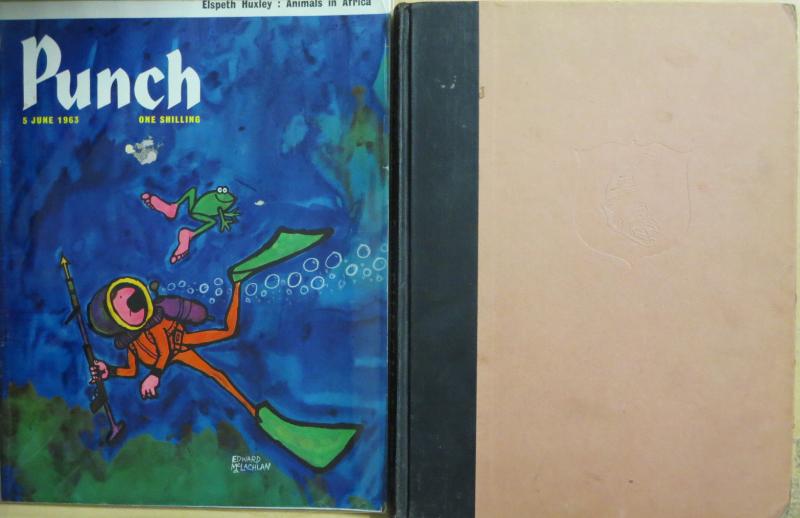 Punch UK Magazine Collection - 15 issues + Best Cartoons Book 1963-1966 VG-F/+