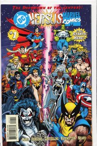 DC Versus Marvel/Marvel Versus DC #1 (1996) Superman