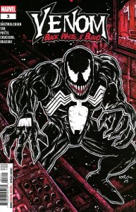 Venom: Black, White And Blood #3 VF/NM ; Marvel | Kevin Eastman Cover