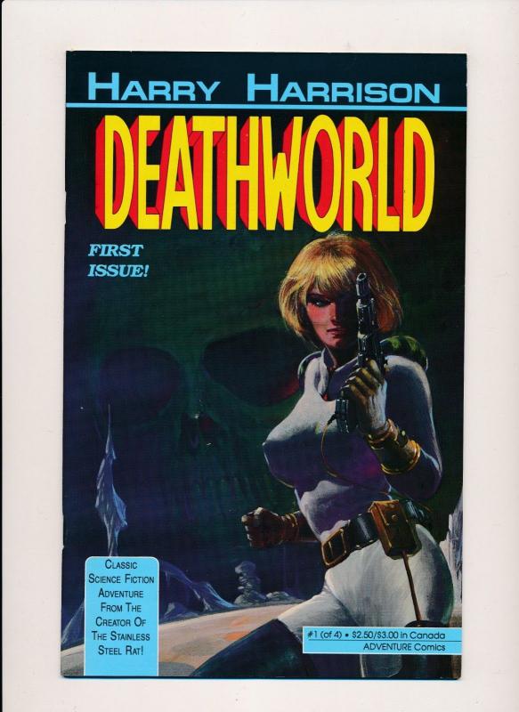 LOT OF 11! Harry Harrison DEATHWORLD includes 1st issue VF+ (PF51) 