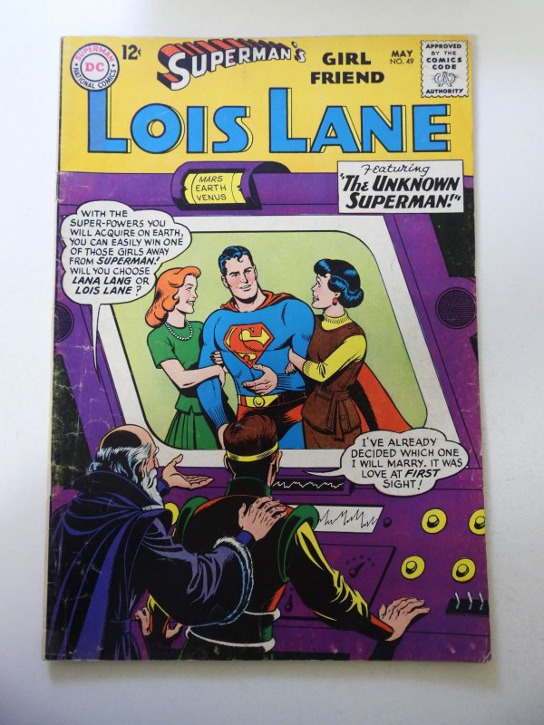 Superman's Girl Friend, Lois Lane #49 (1964) VG/FN Condition