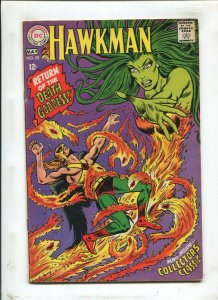 HAWKMAN #25 (6.0) 1ST APP OF SPIRIT OF MEDUSA!! 1968