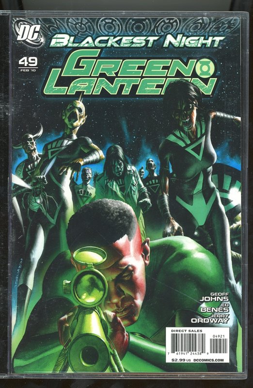 Green Lantern #49 Variant Cover (2010) Green Lantern