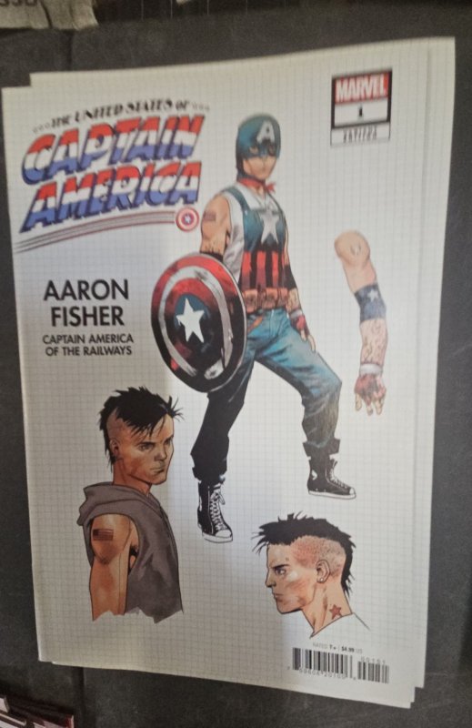 The United States of Captain America #1 Bazaldua Cover (2021)