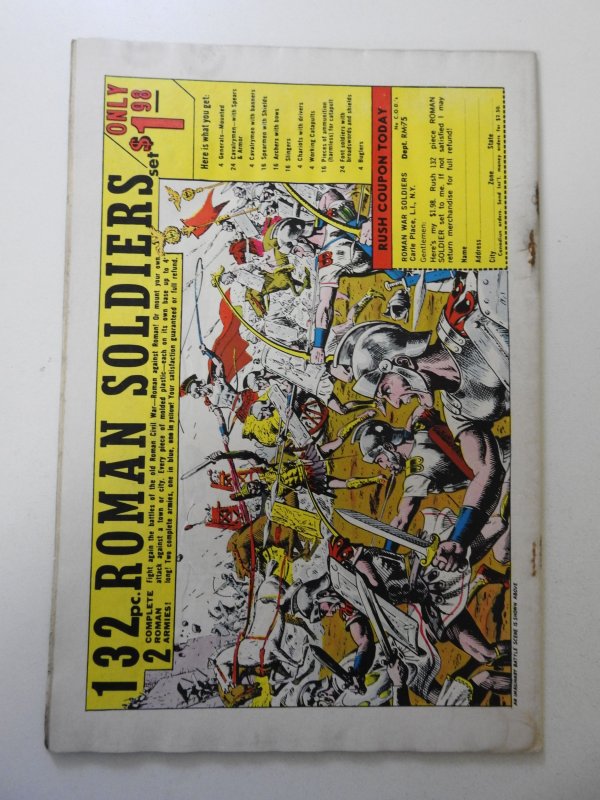 Batman #166 (1964) GD Condition moisture damage, rusty staples, mold