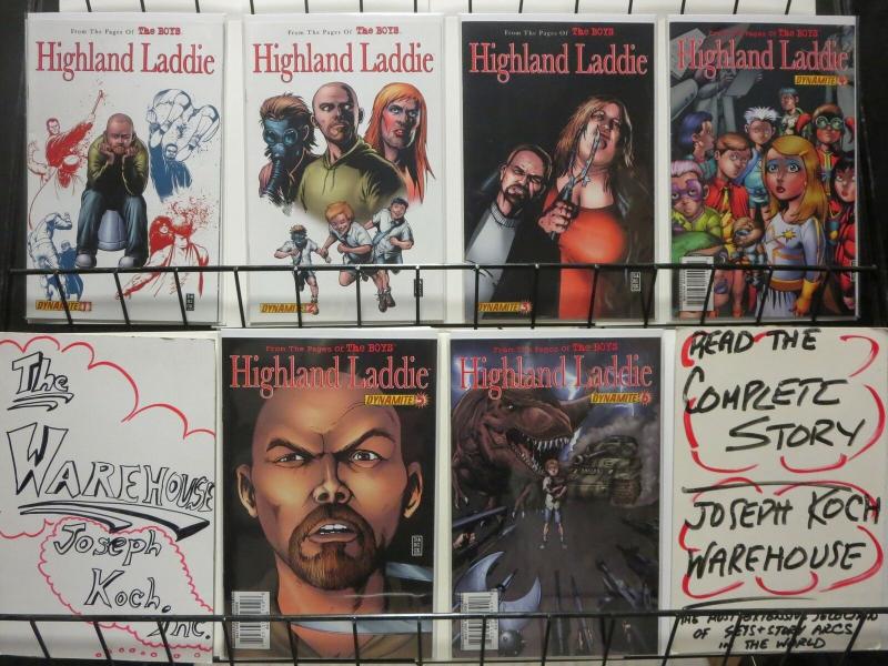 HIGHLAND LADDIE  (2010 DYNAMITE) 1-6  Garth Ennis BOYS