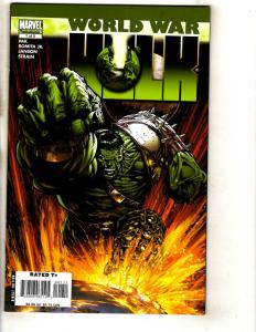6 Incredible Hulk Marvel Comic Books # 87 88 89 90 World War 1 Giant Size 1 MF14