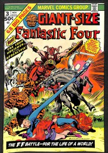 Giant-Size Fantastic Four #3 FN+ 6.5 1st 4 Horsemen of Apocalypse