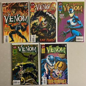 Venom Sinner Takes All set #1-5 Marvel (8.0 VF) (1995)