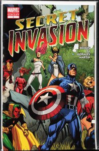 Secret Invasion #1 Second Print Cover (2008) Secret Invasion