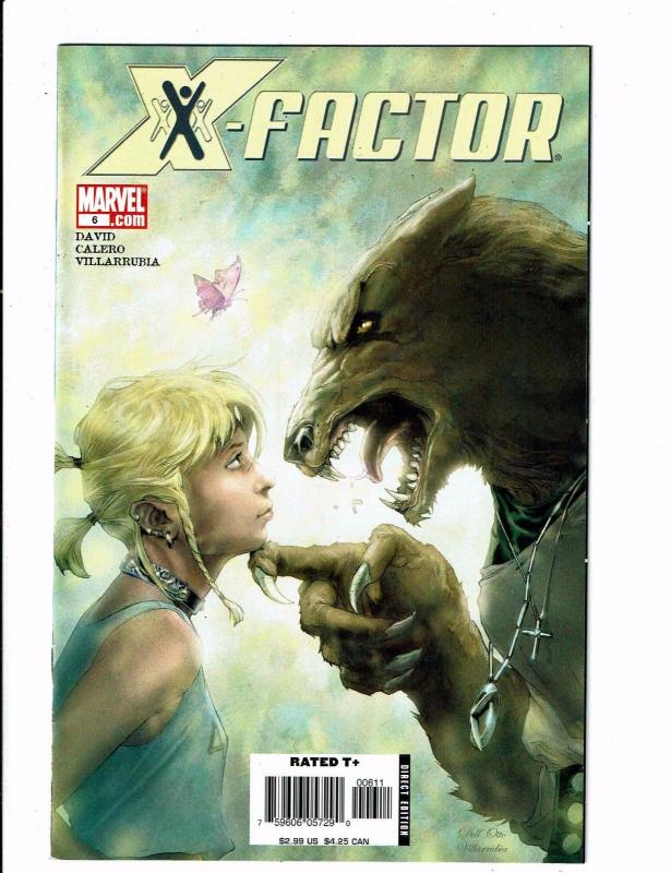 Lot of 5 X-Factor Marvel Comic Books #2 3 4 6 7 BH39