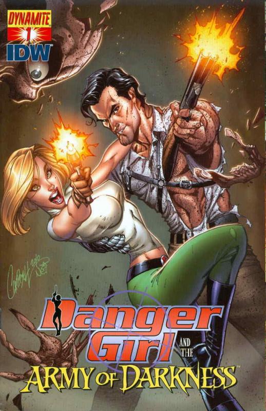 Danger Girl and the Army of Darkness #1A VF; Dynamite | save on shipping - detai