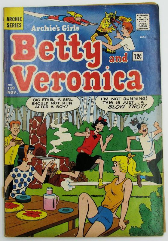 Archie's Girl Betty and Veronica #119 Novermber 1965