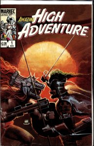 Amazing High Adventure #1 (1984) Spanish conquistador