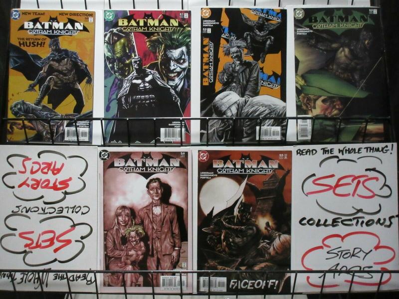 BATMAN: GOTHAM KNIGHTS (DC, 2000) #50-55   THE RETURN OF HUSH! VF-NM Joker!