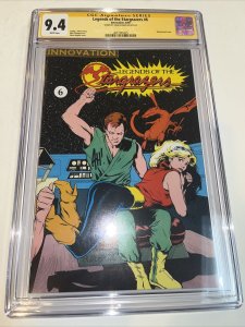 Legends Of The Stargrazers (1990) # 6 (CGC 9.4 SS) Signed Adam Hughes • census=2