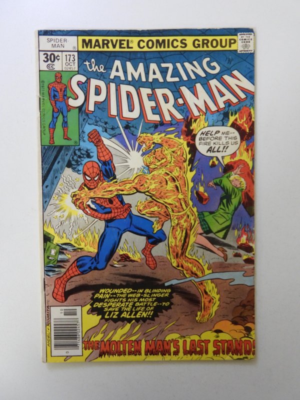 The Amazing Spider-Man #173 FN- condition