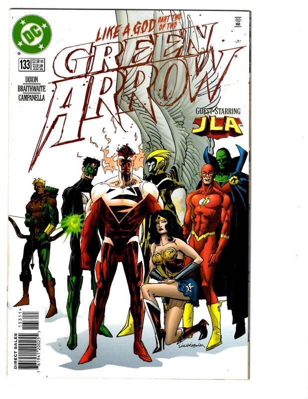 6 Green Arrow DC Comics # 132 133 134 135 136 137 Batman JLA Green Lantern BH27