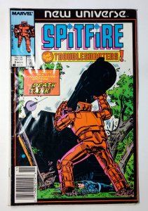 Spitfire and the Troubleshooters #2 (VG/FN, 1986) NEWSSTAND