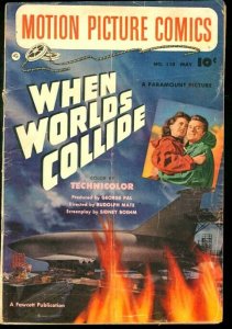 WHEN WORLD'S COLLIDE #110-MOTION PICTURE COMICS-FAWCETT VG