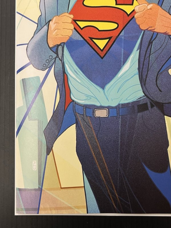 SUPERMAN UNLIMITED #2 CVR E 1:25 CHRISTIAN WARD VAR 2025 IN-HAND PROSHIPPER