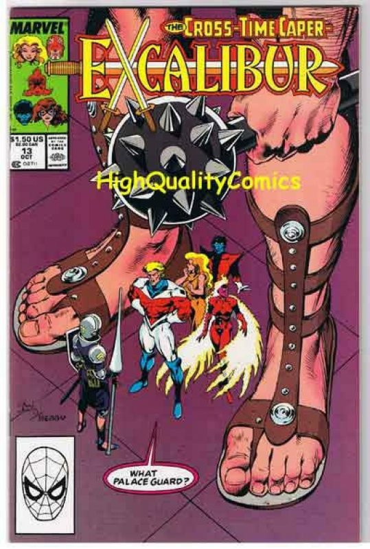 EXCALIBUR #13, NM, Phoenix, Captain Britain,1988 1989, more Marvel in store