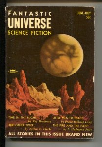 Fantastic Universe Science Fiction #1 7/1953-1st issue-Pulp fiction-Alex Scho...