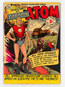 Captain Atom (1950 Nationwide) #1 FN/VF