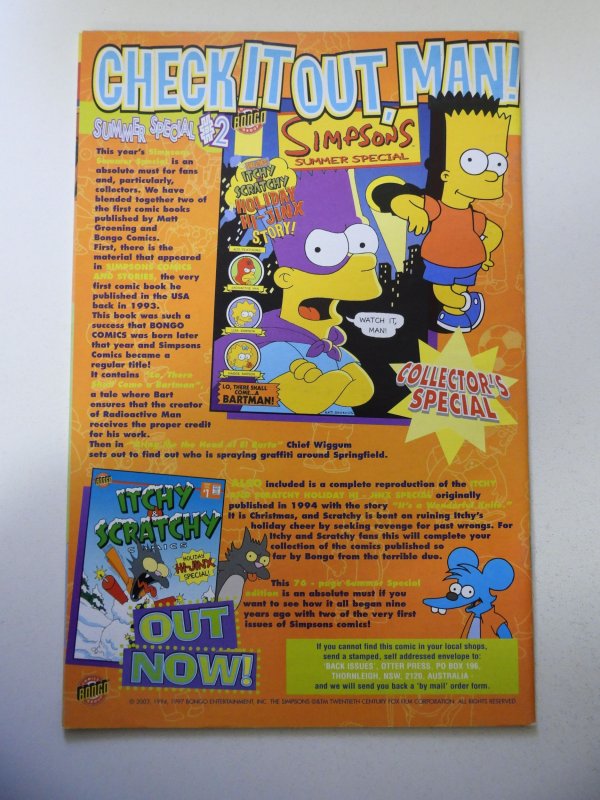 Futurama Comics #4 (2001) VF Condition