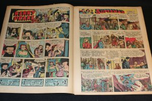 1949 Sunday Mirror Weekly Comic Section September 4th (VG+) Superman Marilyn