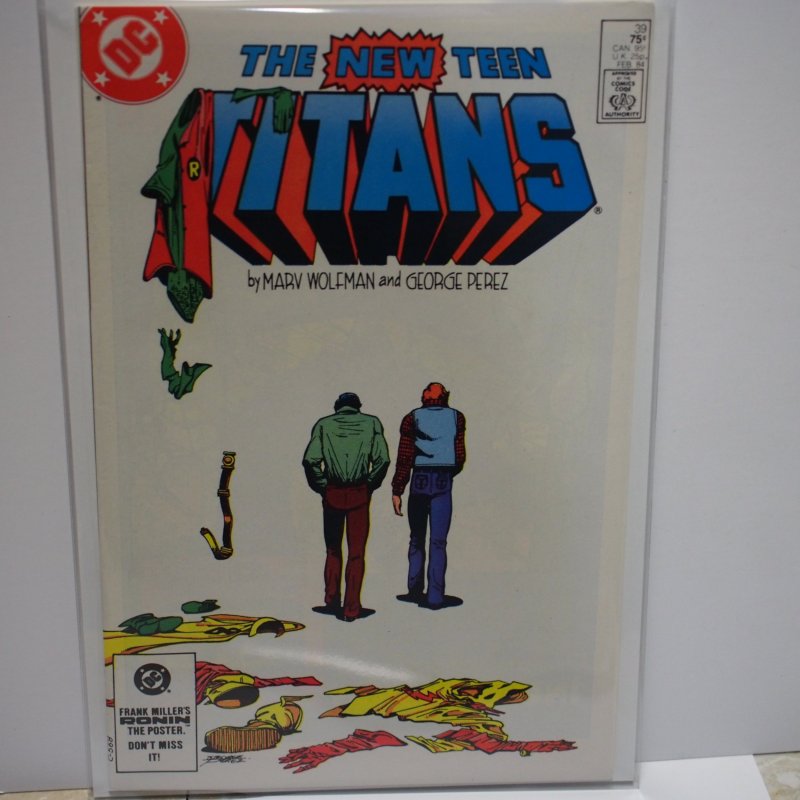 The New Teen Titans #39 NM Unread. Last Dick Grayson as Robin!