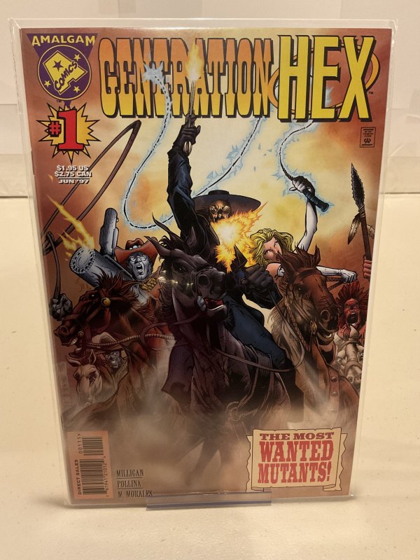 Generation Hex #1 Amalgam Comics! 1997 9.0 (our highest grade)