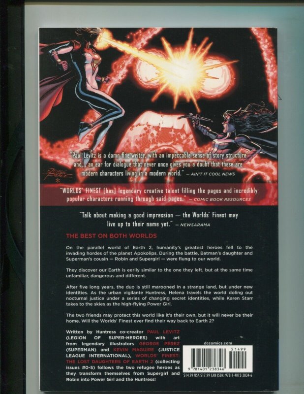 WORLD'S FINEST: LOST DAUGHTERS OF EARTH 2 (VF) LEVITZ!! PEREZ!! 2013