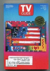 MAG: TV Guide-Peter Max-Time Warner Cable Manhattan Edition-Dec 2001-VG