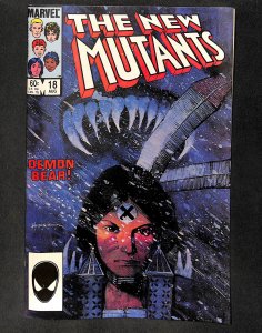 New Mutants #18 1st Warlock!