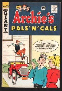 Archie's Pals 'n' Gals #25 1963-Betty-Veronica-Giant issue-pin-ups-FN/VF